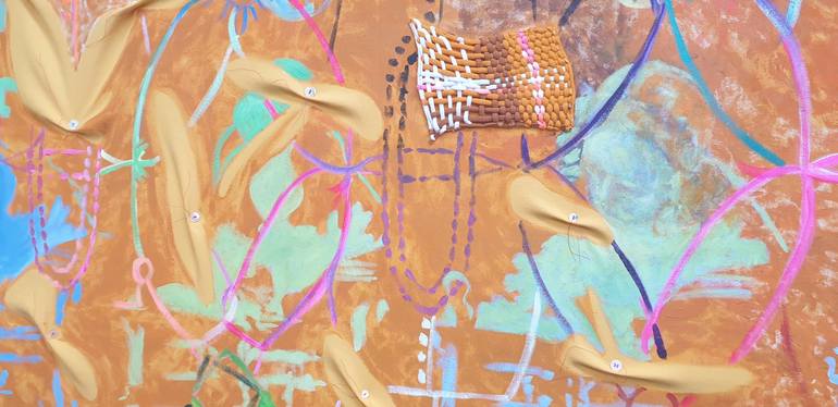 Original Modern Abstract Mixed Media by Femme Brut