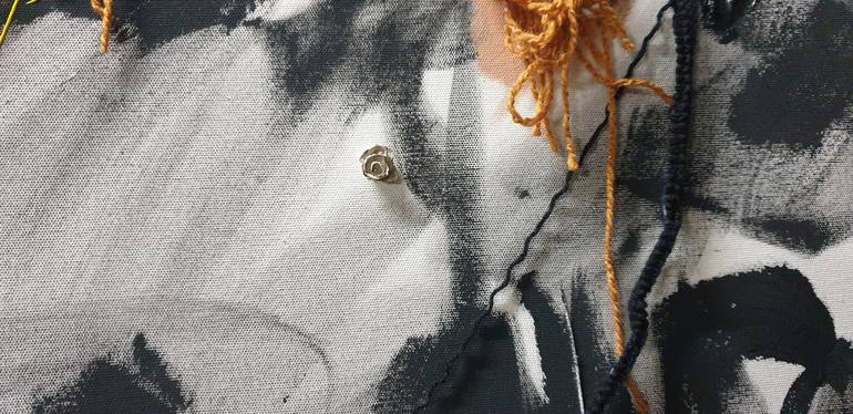 Original Modern Abstract Mixed Media by Femme Brut