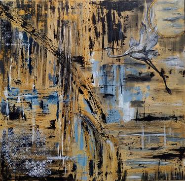 Original Abstract Paintings by Mariam Tepnadze