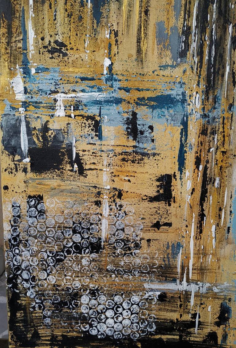 Original Abstract Painting by Mariam Tepnadze