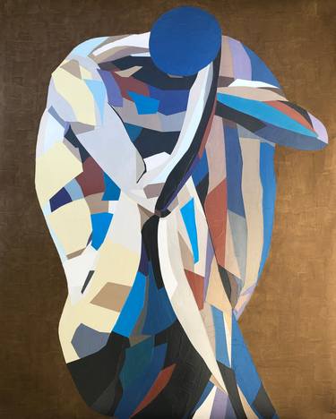 Original Abstract Painting by Alexandre  Moore Rockefeller 