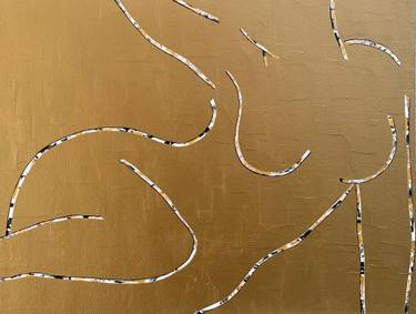 Original Abstract Painting by Alexandre  Moore Rockefeller 