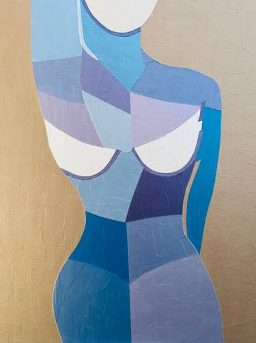 Original Pop Art Abstract Painting by Alexandre  Moore Rockefeller 