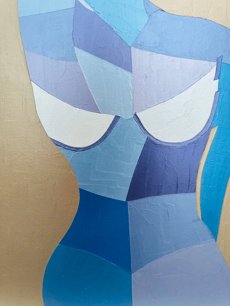 Original Pop Art Abstract Painting by Alexandre  Moore Rockefeller 