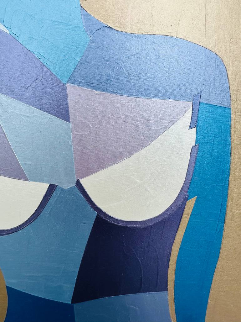 Original Pop Art Abstract Painting by Alexandre  Moore Rockefeller 