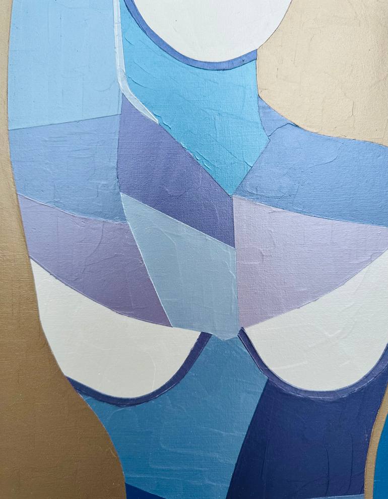 Original Pop Art Abstract Painting by Alexandre  Moore Rockefeller 