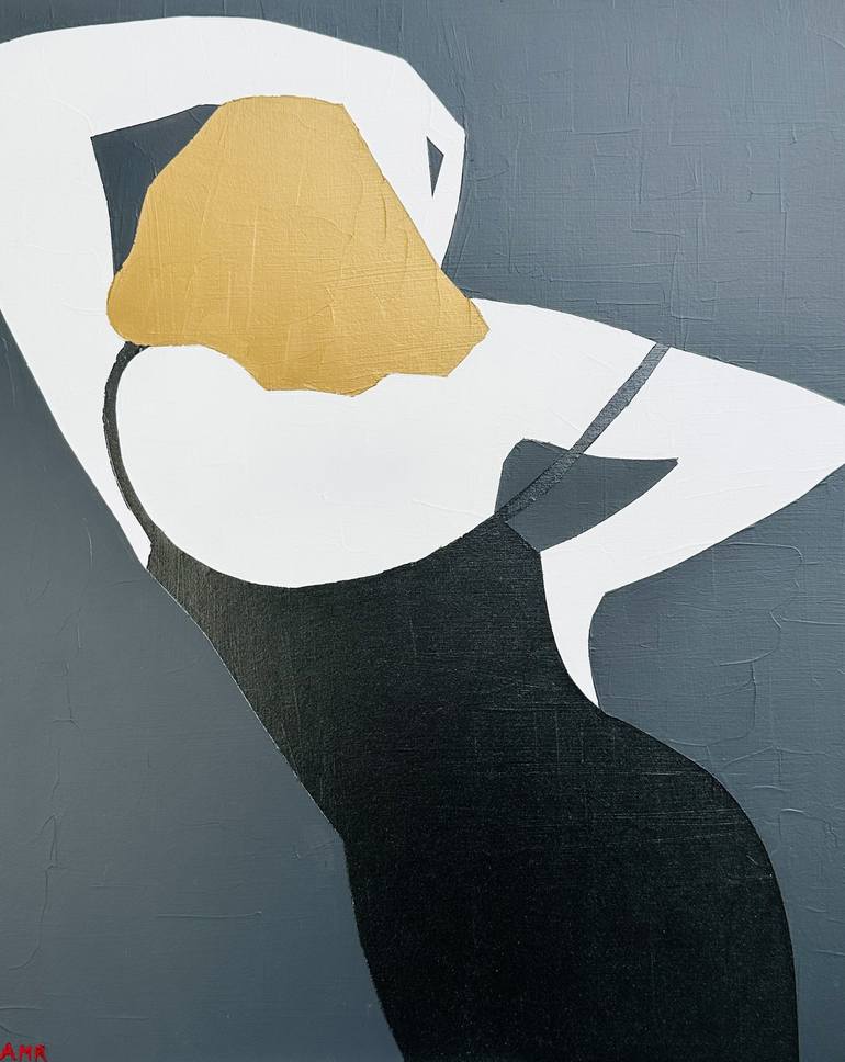 Original Abstract Paintings by Alexandre Moore Rockefeller