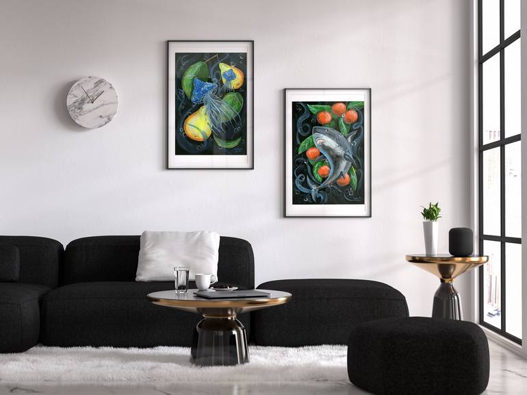 Original Contemporary Abstract Painting by Halyna Nechyporuk