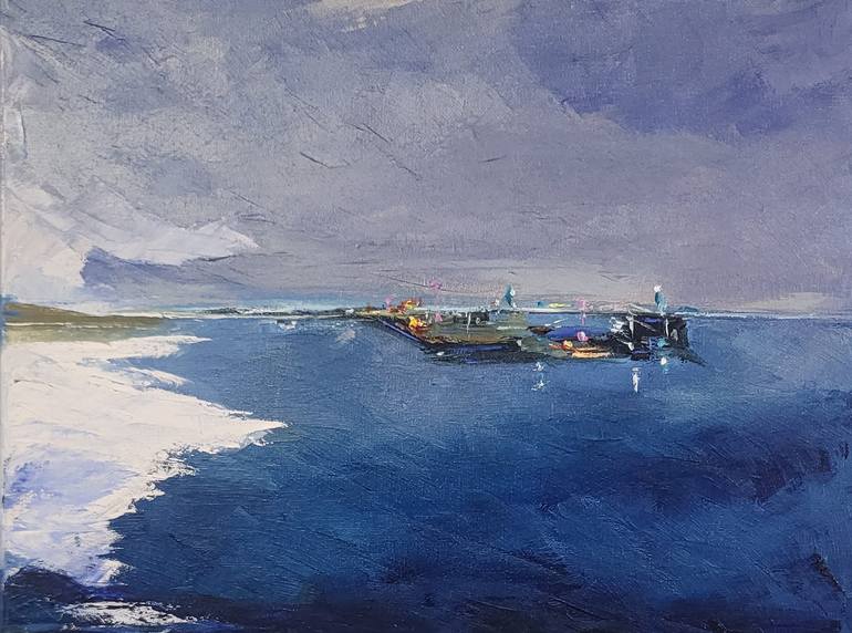 Original Seascape Painting by Youngsook Park
