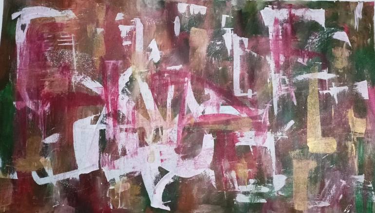 Original Abstract Painting by Salge Tudu