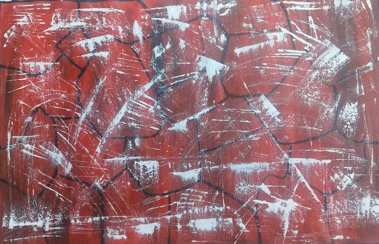 Original Abstract Painting by Salge Tudu