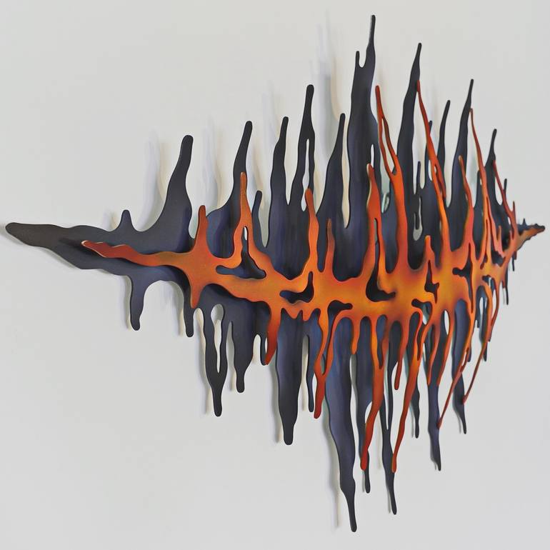 Original Abstract Sculpture by Leon Israel