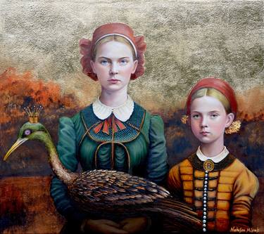 Print of Conceptual Family Paintings by Natasza Mirak