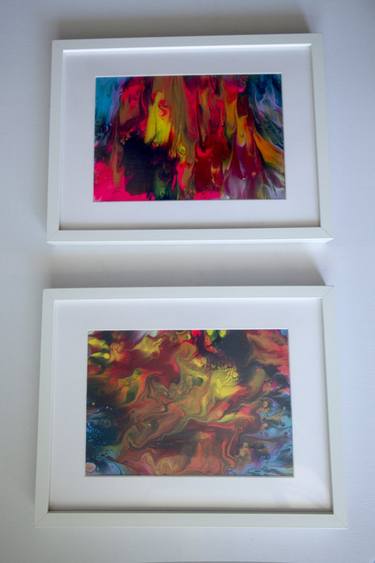 Original Abstract Paintings by Olha Havryliuk