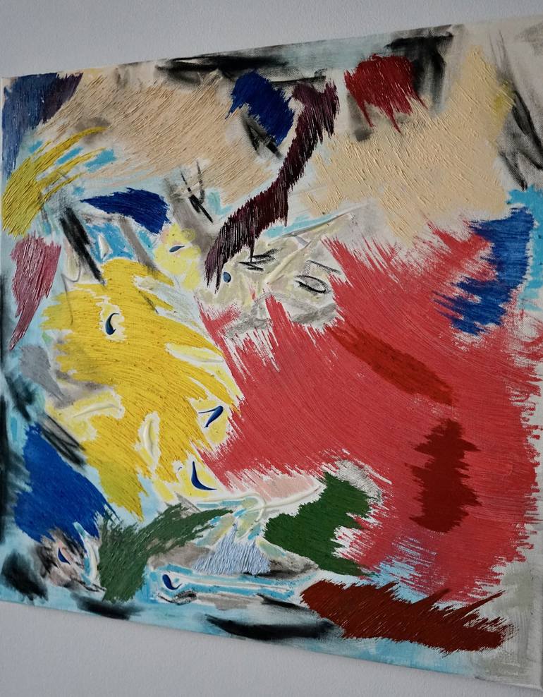 Original Abstract Painting by Baltazar S