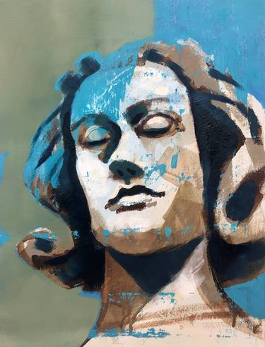 Original Figurative Culture Paintings by Beate Fahrnlaender