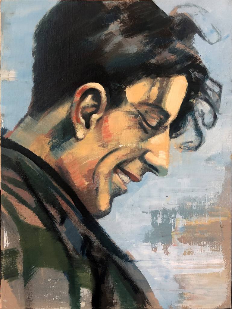 Climber II Painting by Beate Fahrnlaender | Saatchi Art United
