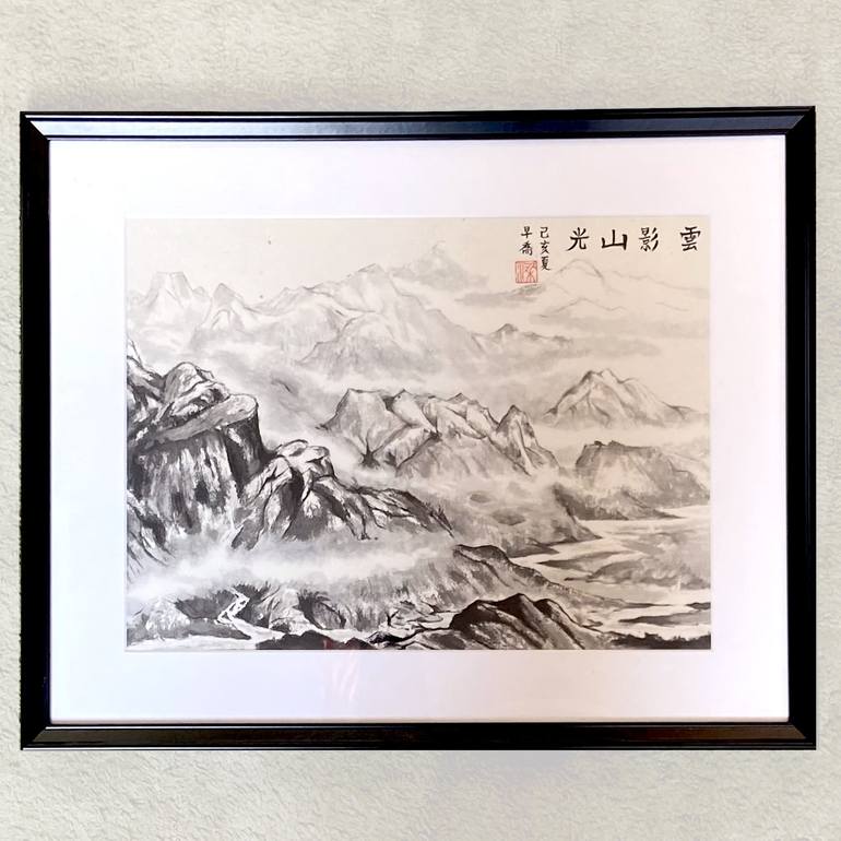 Original Landscape Painting by Choq Leung