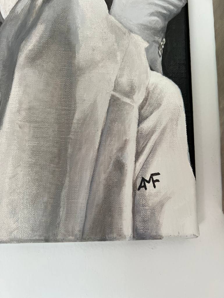 Original Figurative Pop Culture/Celebrity Painting by Arnaud Feuga