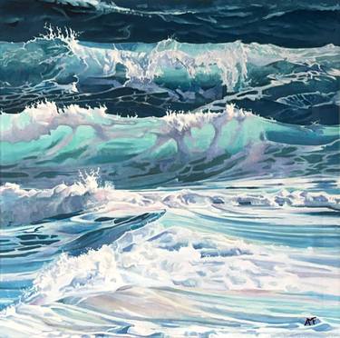 Original Figurative Seascape Paintings by Arnaud Feuga