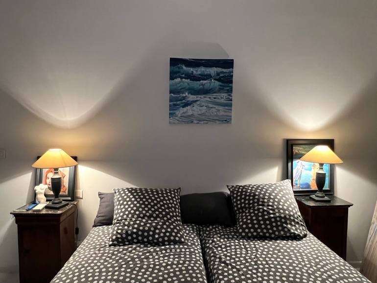 Original Figurative Seascape Painting by Arnaud Feuga