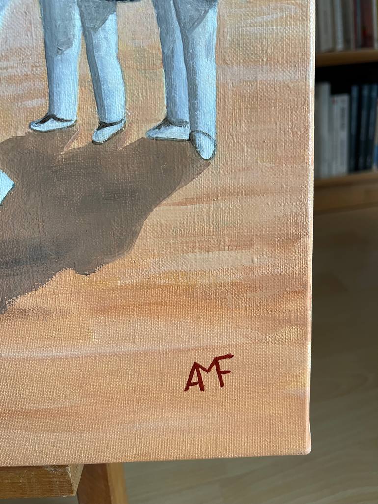 Original Figurative Culture Painting by Arnaud Feuga