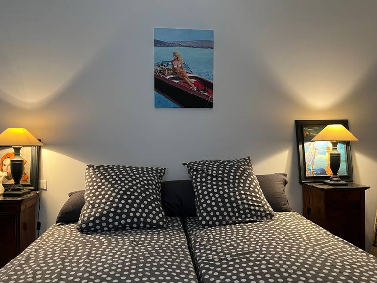 Original Figurative Transportation Painting by Arnaud Feuga