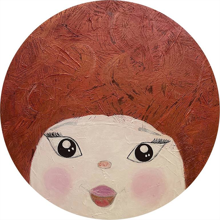 Print of Abstract People Paintings by Aleksandra Ayhan