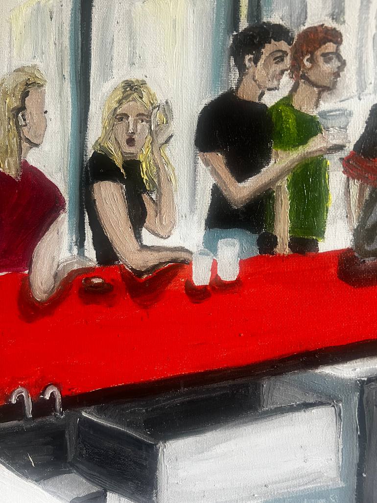 Original Figurative People Painting by Alberto Pavan