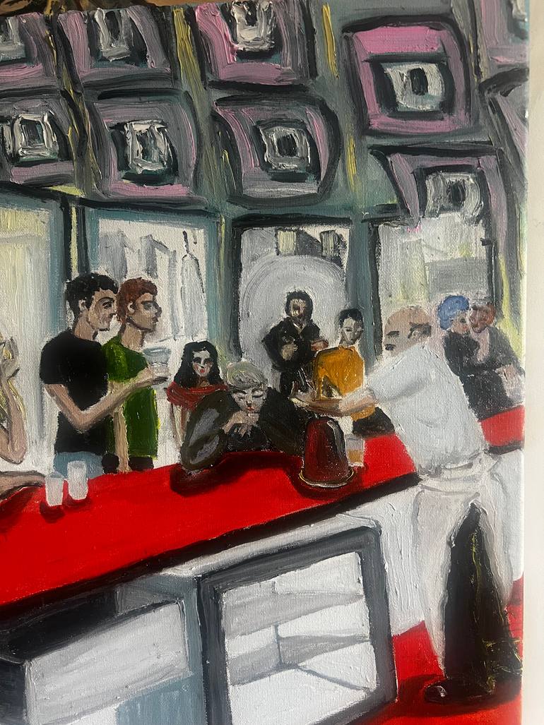 Original Figurative People Painting by Alberto Pavan