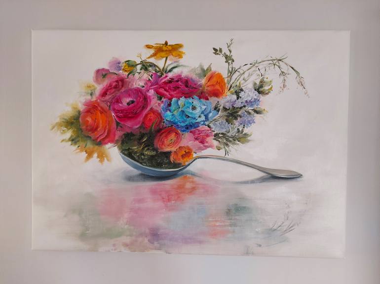 Original Contemporary Still Life Painting by Elena Mardashova