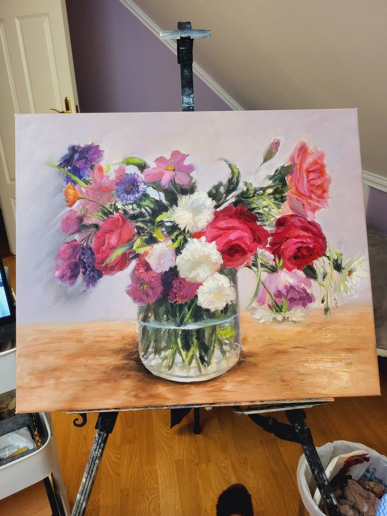 Original Contemporary Still Life Painting by Elena Mardashova