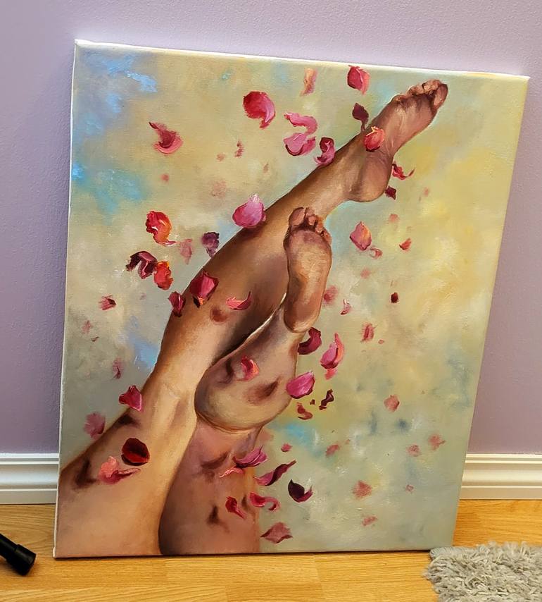 Original Contemporary People Painting by Elena Mardashova