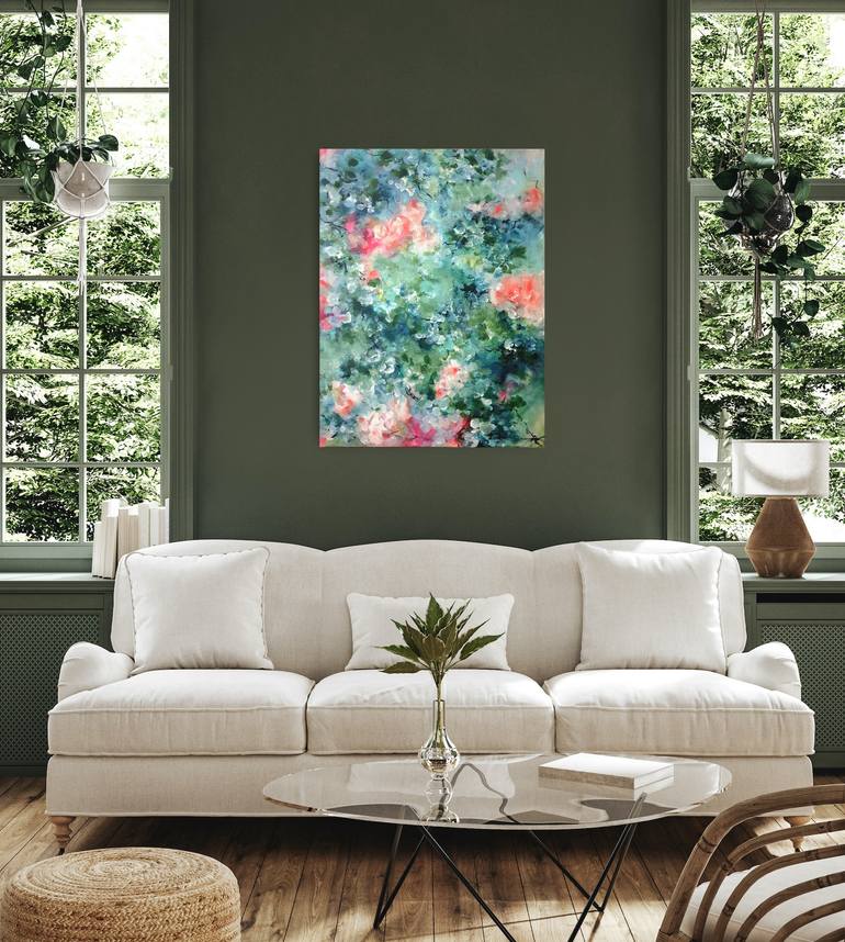 Original Abstract Expressionism Abstract Painting by Qeimoy Com