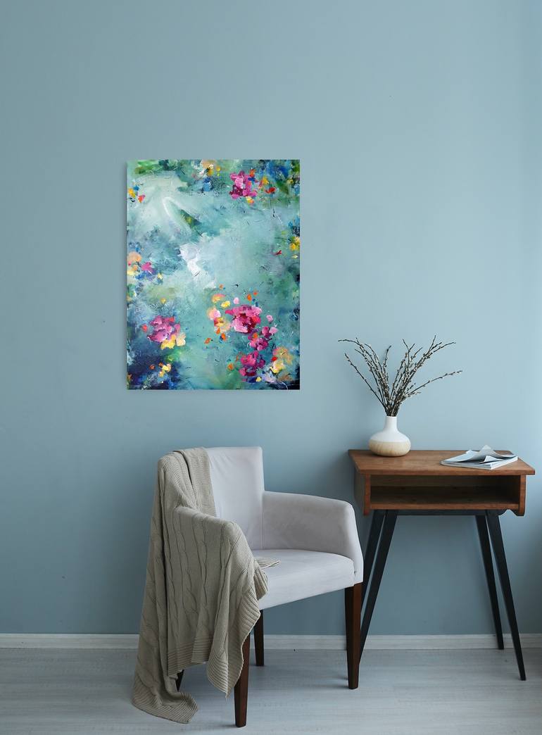 Original Contemporary Abstract Painting by Qeimoy Com