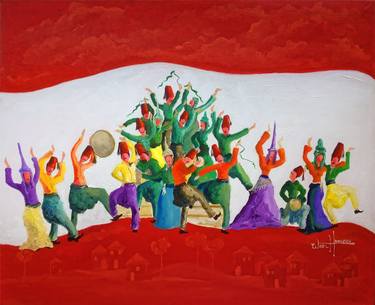 Original Contemporary Performing Arts Digital by Wael Hamadeh