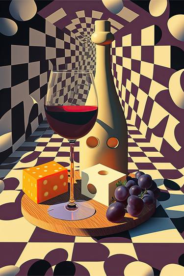 Print of Abstract Food & Drink Paintings by Lisa Lux