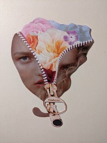 Original Surrealism Abstract Collage by sora kash