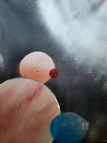 Original Outer Space Paintings by Maria K