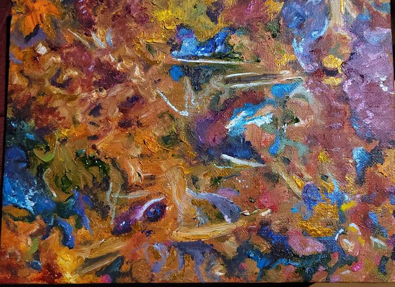 Original Abstract People Painting by Anu Dai