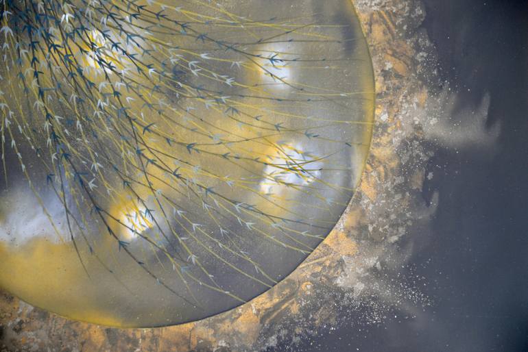 Original Other Outer Space Painting by Keiichi Nishimura