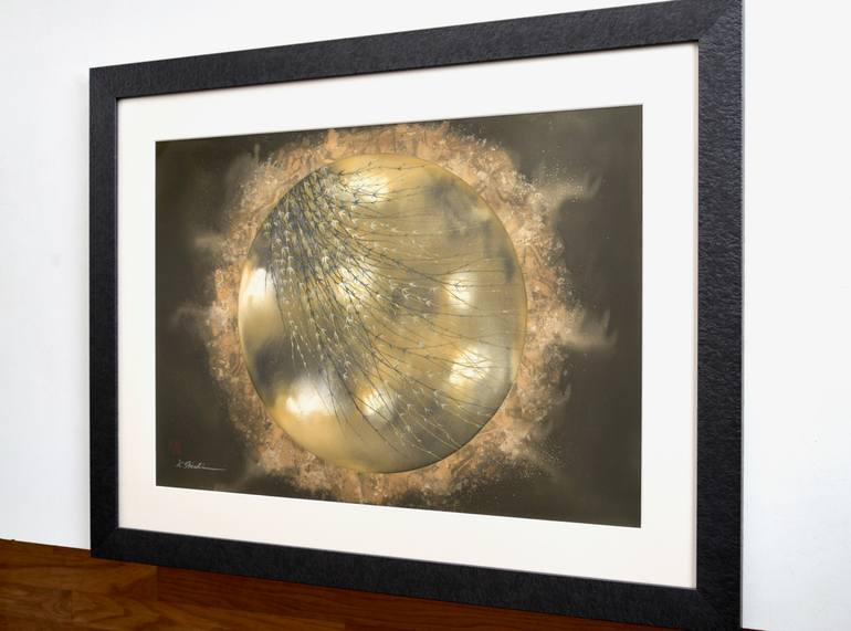 Original Other Outer Space Painting by Keiichi Nishimura