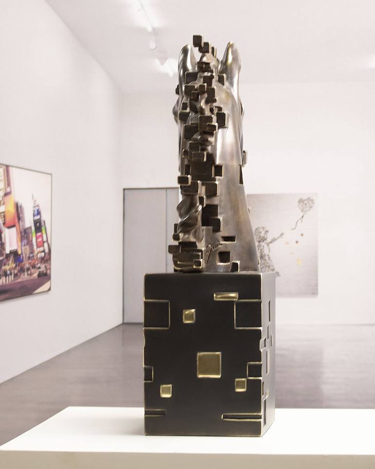 Original Contemporary Horse Sculpture by Miguel Guía