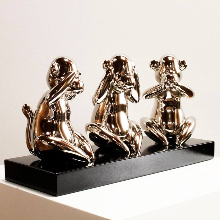 Original Pop Art Animal Sculpture by Miguel Guía