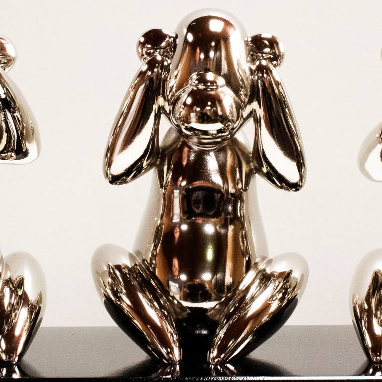 Original Pop Art Animal Sculpture by Miguel Guía