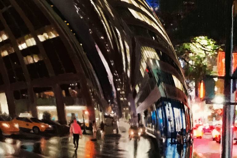 Original Impressionism Cities Painting by Miguel Guía