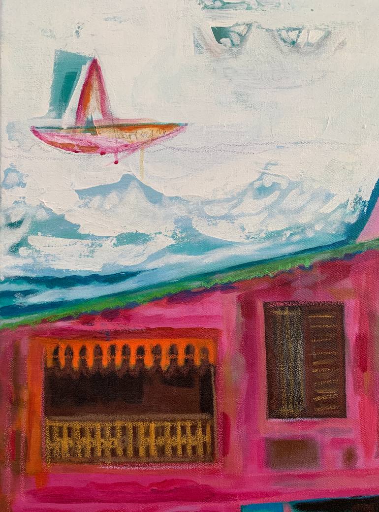 Original Conceptual Architecture Painting by Hajrian Syah