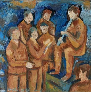 Print of Expressionism People Paintings by Hajrian Syah