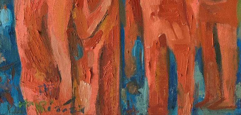 Original Expressionism Abstract Painting by Hajrian Syah