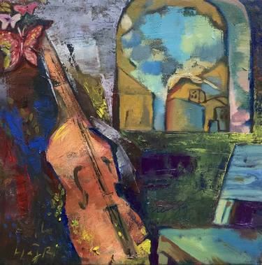 Original Impressionism Love Paintings by Hajrian Syah